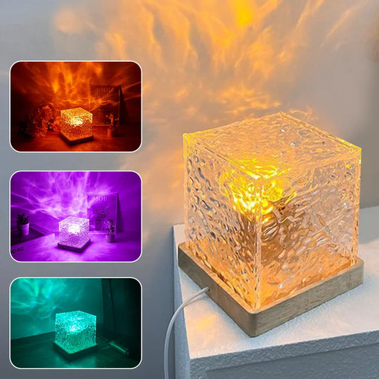 Crystal Lamp Colors Home Bedroom Decor